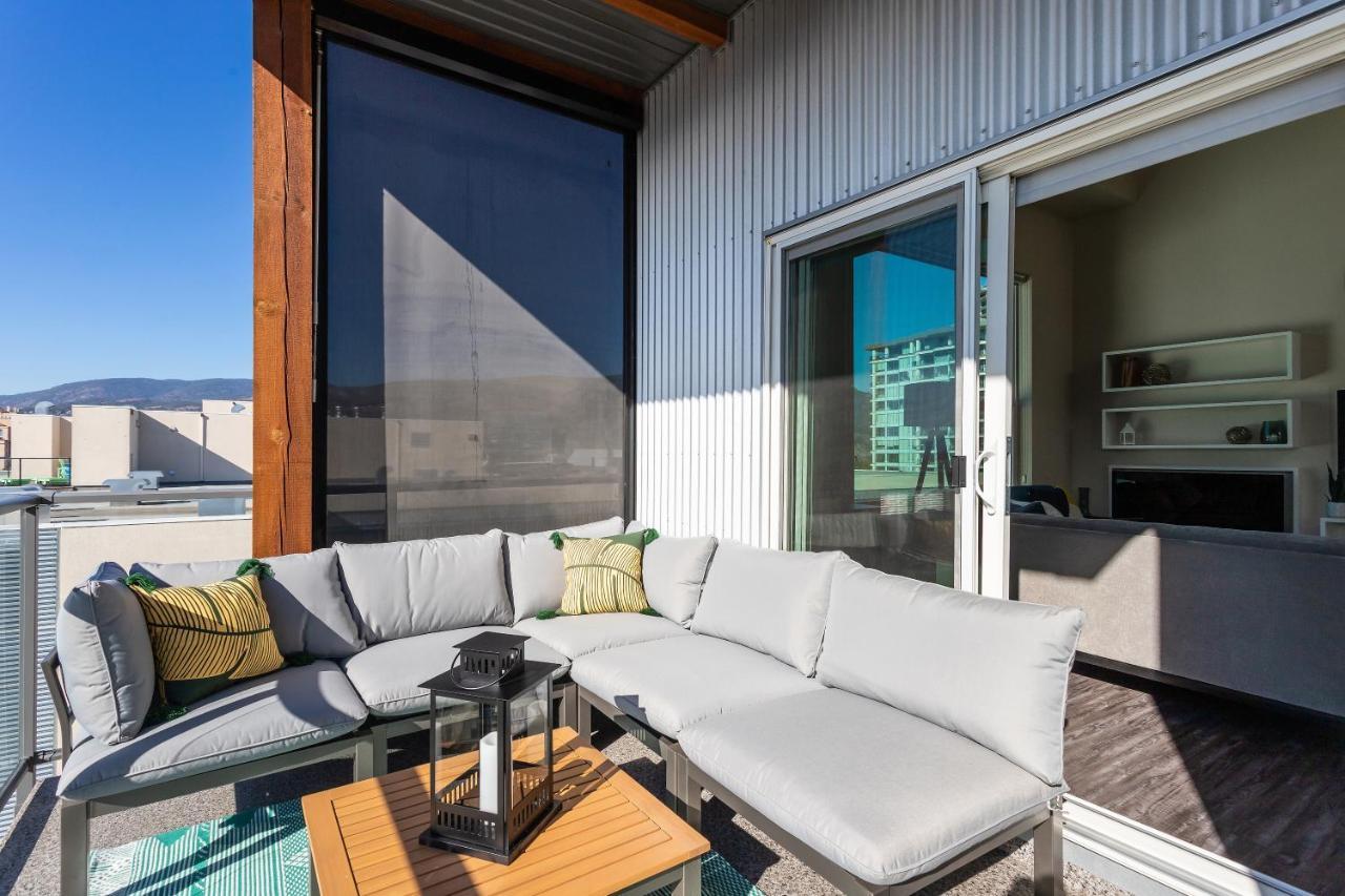 Corner Nest - Luxury Brand New Top Floor 2Bedroom Condo Kelowna Extérieur photo